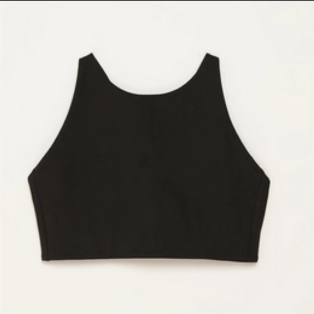 Girlfriend Collective Black Topanga Bra